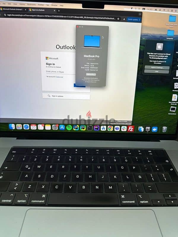 Macbook M1 Pro 16 inch 16 GB 1 TB 4