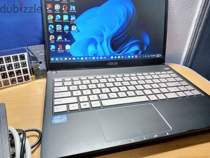 ASUS Laptop core i7 MQ الجهاز من المانيا 7