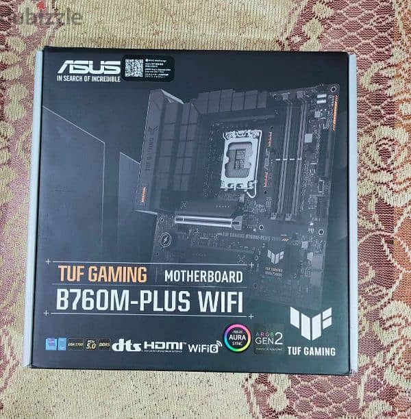 ASUS TUF GAMING B760M-PLUS WIFI DDR5 (NEW) 1