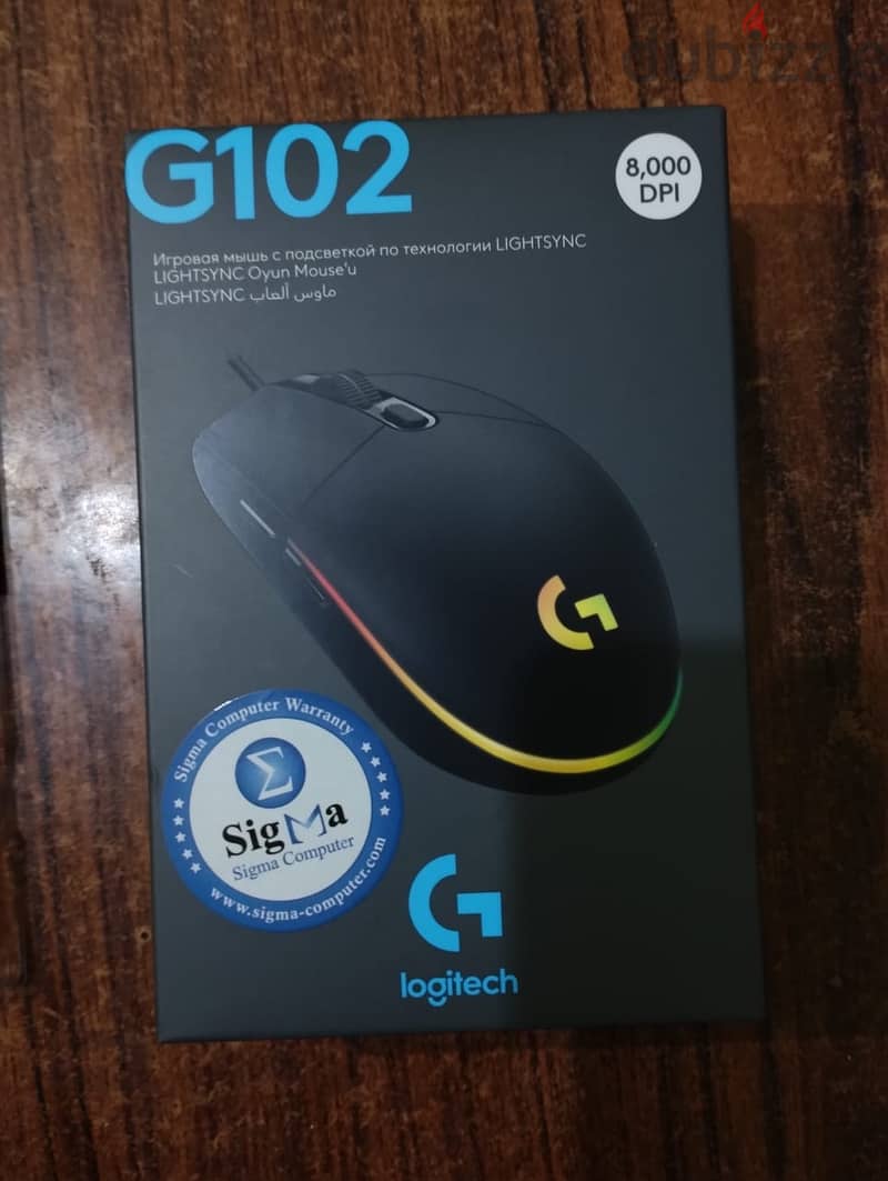 ماوس logitech G 102 1