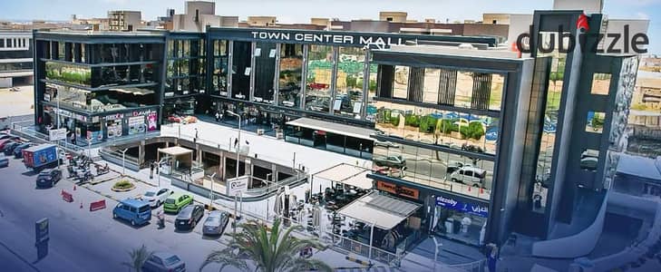 Prime investment in Town Center Mall in front of Green Hills Club at El Shorouk City