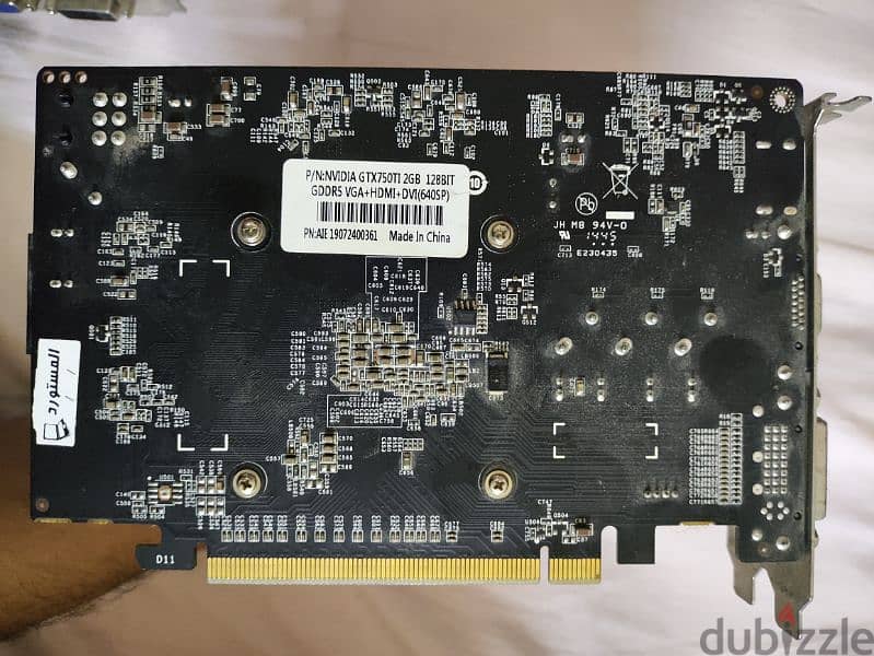 NVIDIA GTX750TI 2GB 128BIT 2