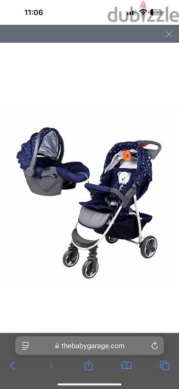 Gracco baby stroller and car seat 4