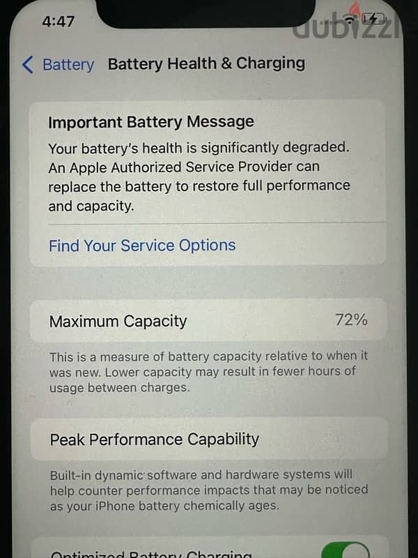 Iphone 11 Used battery 72% 64GB 4