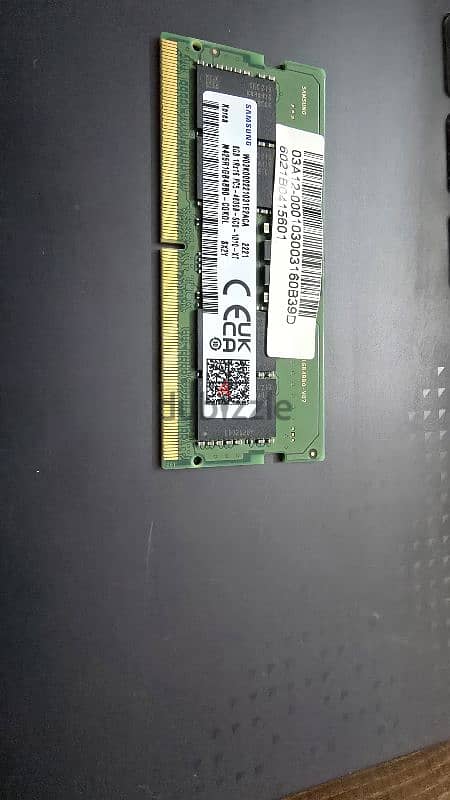 Ram 8GB Samsung DDR5 4800Mhz 1