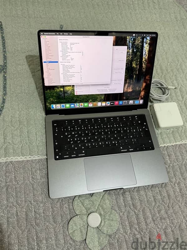 Macbook Pro M1pro 14 Inch 1 Tera جديد تماما انشحن ٦ مرات فقط اعلي نسخة 5