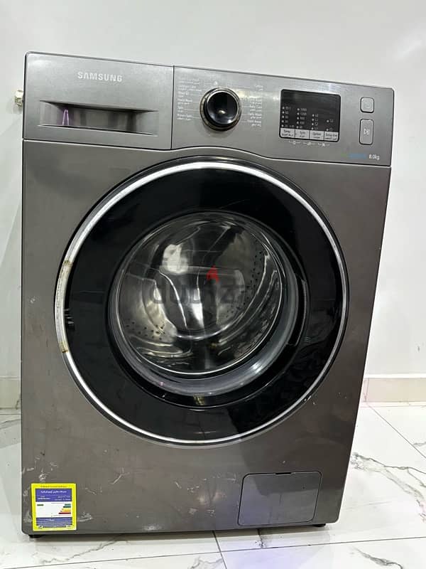 غسالة Samsung ecobubble 8kg 1