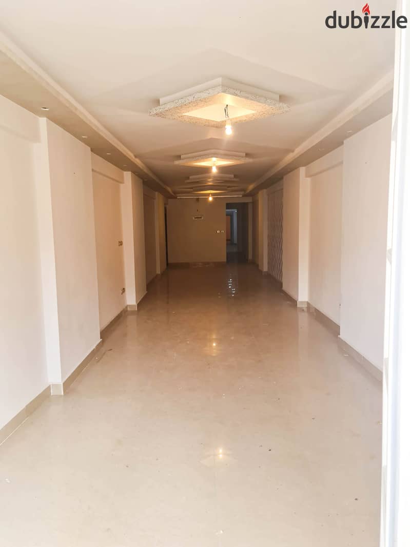 Apartment for rent, modern, 190 meters, branching from Al-Iqbal -18,000 EGP per month 0