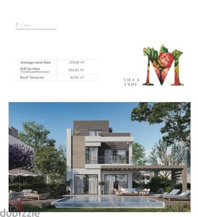 from owner standalone villa type m in palm hills new cairo