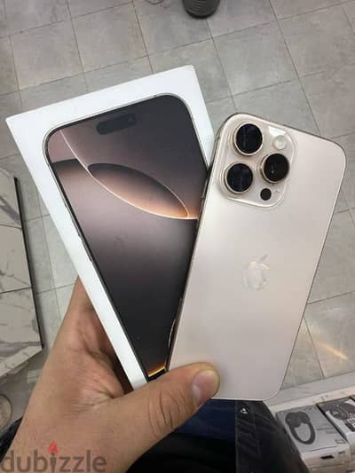 iphone 16 pro max  256G Desert Titanium