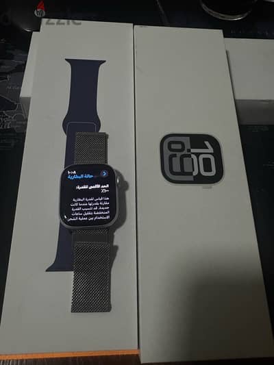 Apple Watch 10 42 مستعنل بحالة الجديد