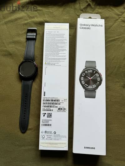 Samsungs watch 6 classic 43 mm