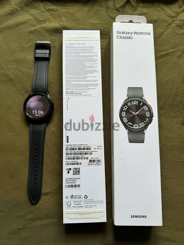 Samsungs watch 6 classic 43 mm 1