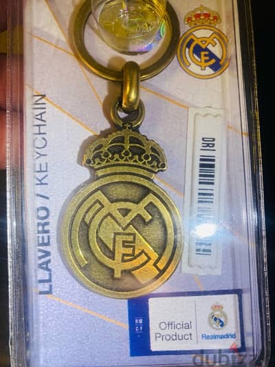 official Real madrid keychain