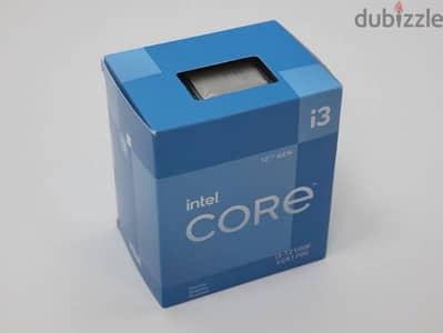 CPU Intel core i3 12100f معالج