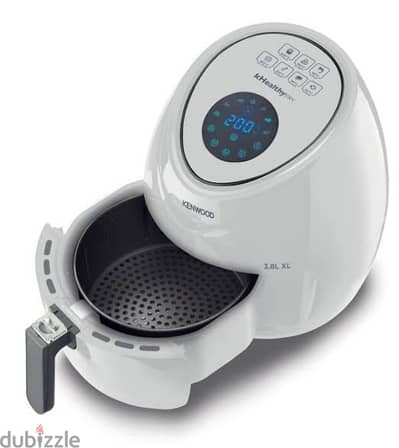 Kenwood kheakthy air fryer white 3.8l basket