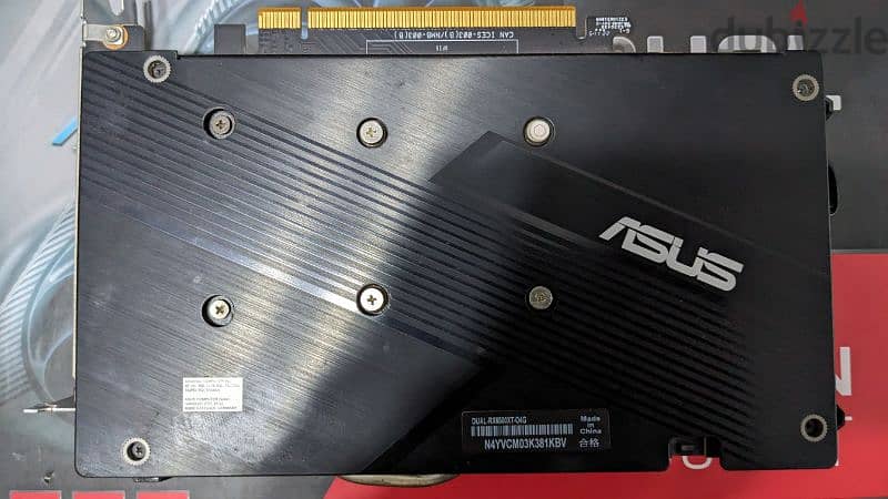 Asus rx6500xt بحالة ممتازة 1