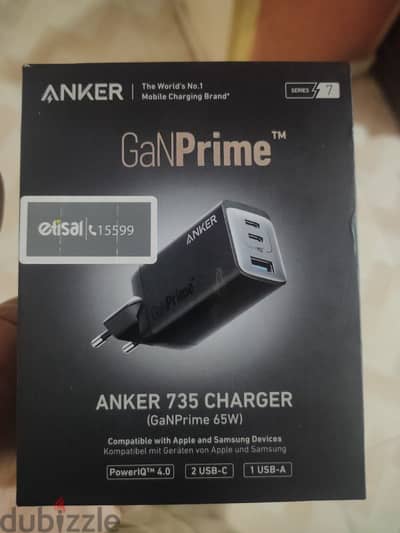 anker charger 65 watt gan prime