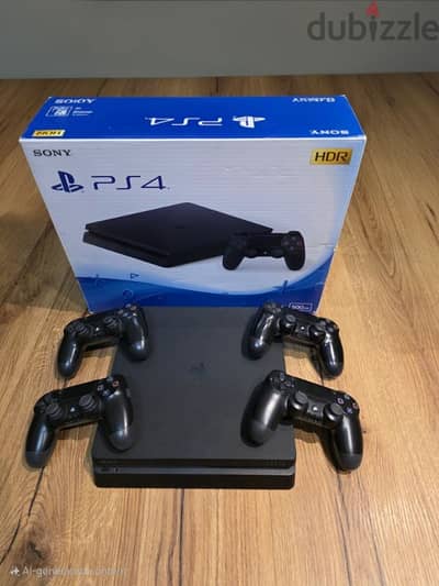 بلاى ستيشن ٤ سليم - play station 4 slim - ps4