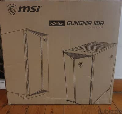 MSI MPG GUNGNIR 110R Mid Tower Gaming Computer Case - Black