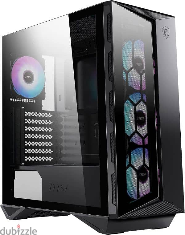 MSI MPG GUNGNIR 110R Mid Tower Gaming Computer Case - Black 1