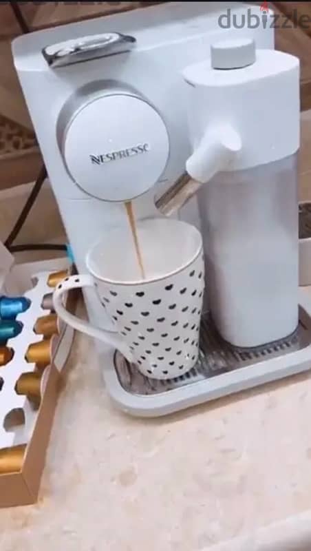 Nespresso - ماكينة اسبريسو وقهوة GRAN LATTISSIMA  ماكينه اسبريسو أبيض 0