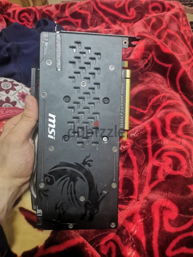 كرت شاشة msi rx 580 gaming x 8gb 1