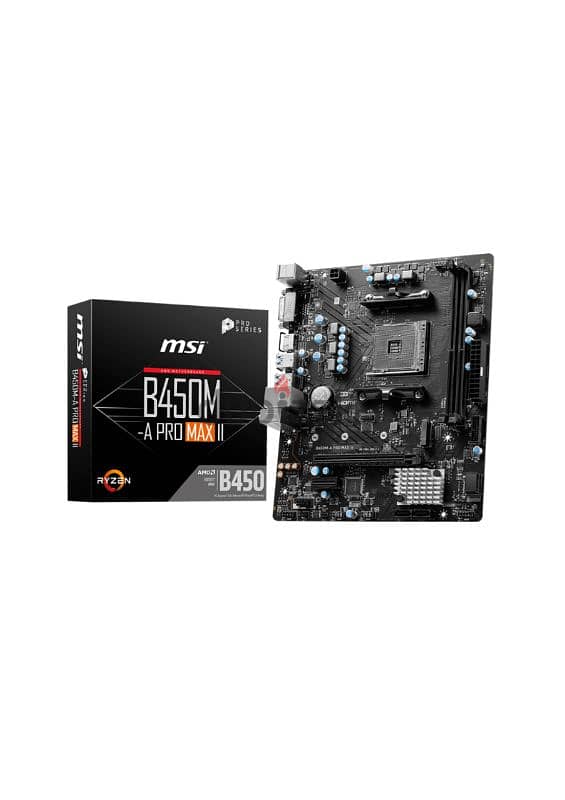 MSI b450m max ii 1