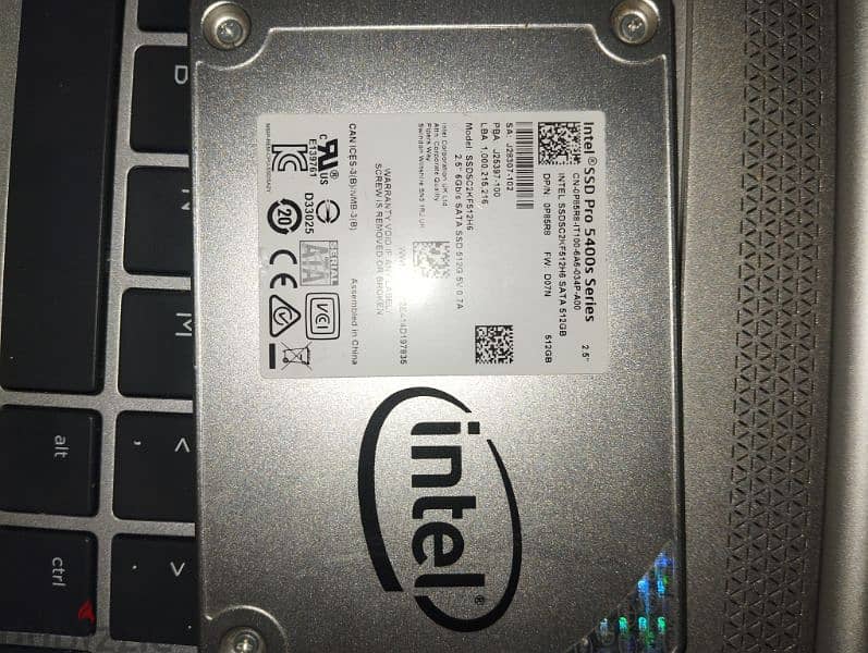 SSD Intel Pro 5400s Series 3