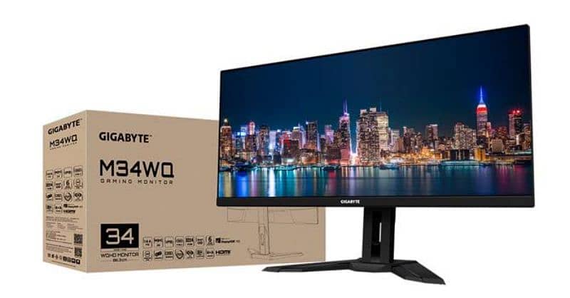 Gigabyte M34WQ ULTRAWIDE UWQHD 2K 34 inch 144hz IPS gaming شاشه 1