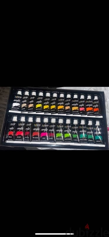 Coloré acrylic paint 48 color set