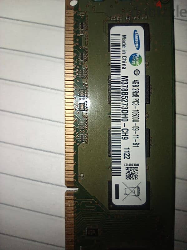 Samsung 4GB RAM DDR 3 0