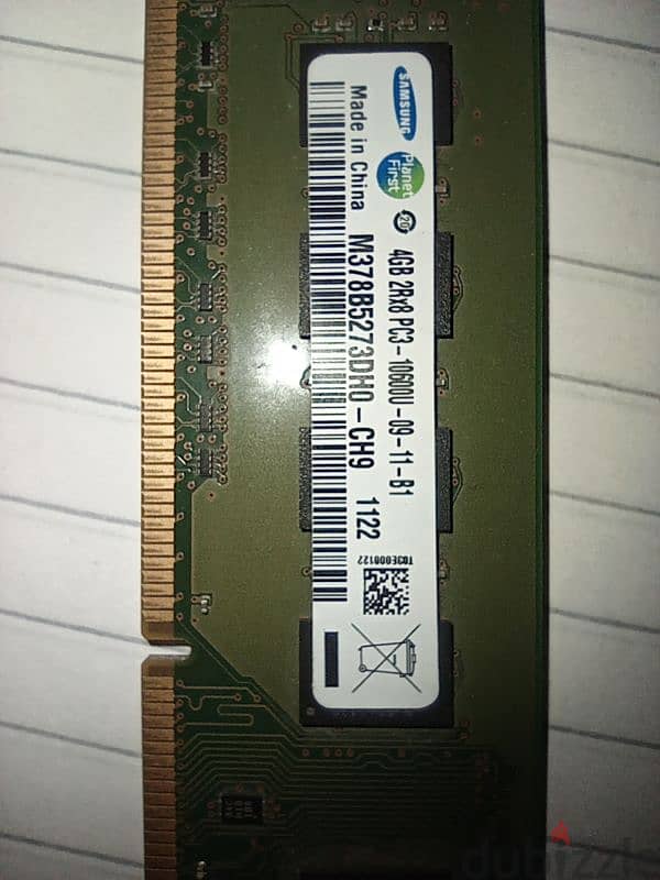 Samsung 4GB RAM DDR 3 1