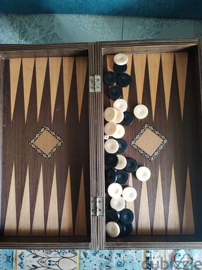 Wooden Backgammon