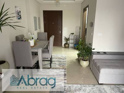 For rent, a 100-square-meter apartment with two rooms, fully furnished and air-conditioned, in Zayed Towers, Sheikh Zayed