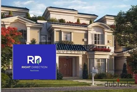 Town house Corner prime Location in Mountain view Aliva in mostakbal city in installments Resale