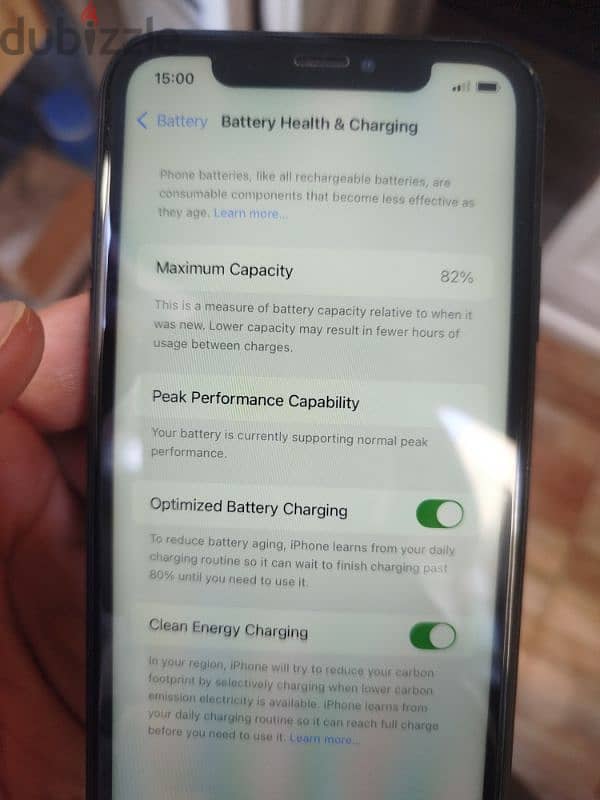 iphone XR black battery 82% 128GB 3