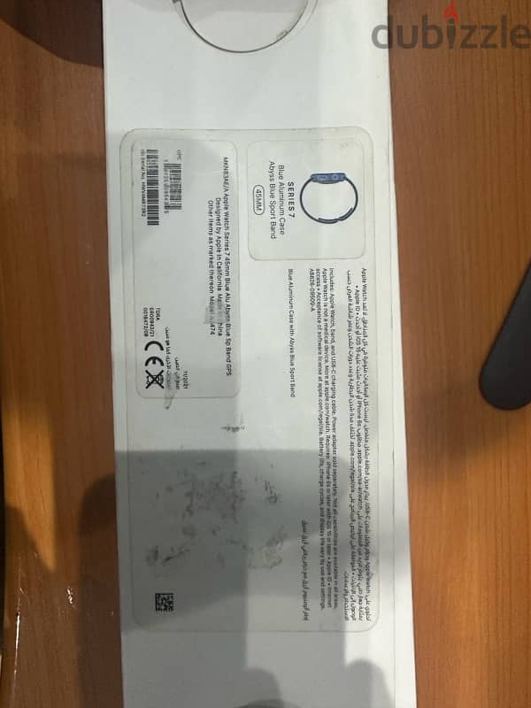 apple watch series 7 45mm blue aluminum case in a very good condition 3