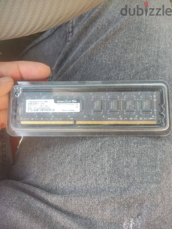 رامة 8 جيجا باص 1600 ddr3 بحالة الزيرووو 0