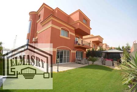 Furnished villa for rent, 650 square meters, model V, super deluxe finishes, in a prime location in Rehab City, New Cairo