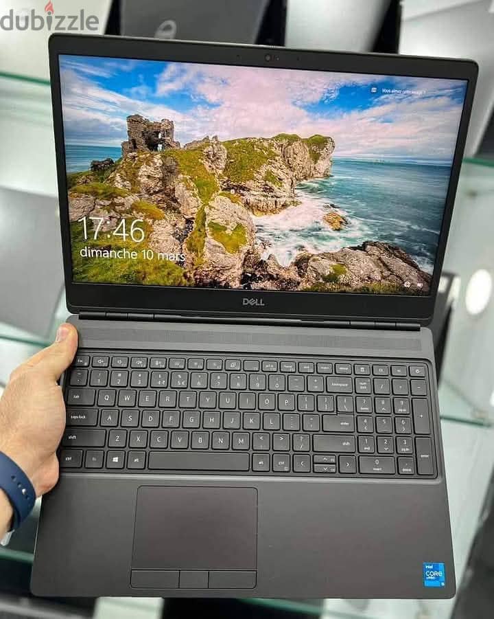 Dell precision 7560 i9 جيل 11 كور i9 فئة H بكارت RTX A3000 0