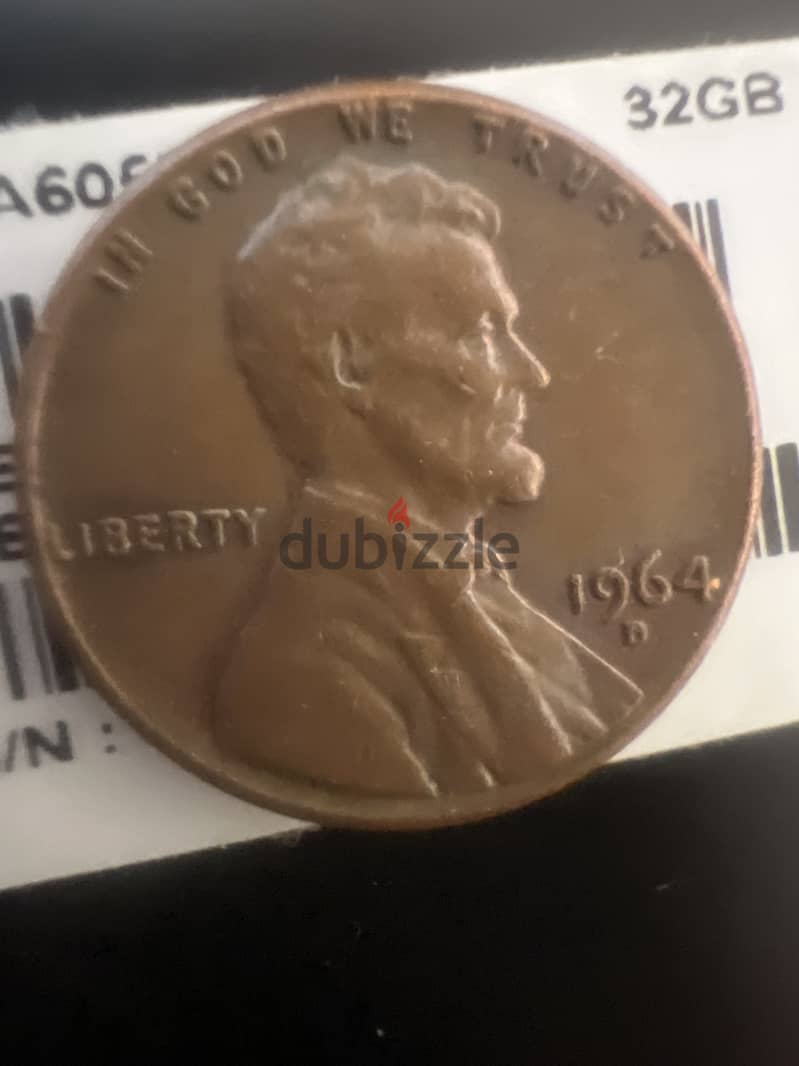 One CENT 1964 0