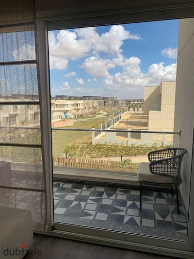 apartment for sale ( ready for viewing with installments up to 12 years ) in Badya Palm Hills October near mall of Egypt