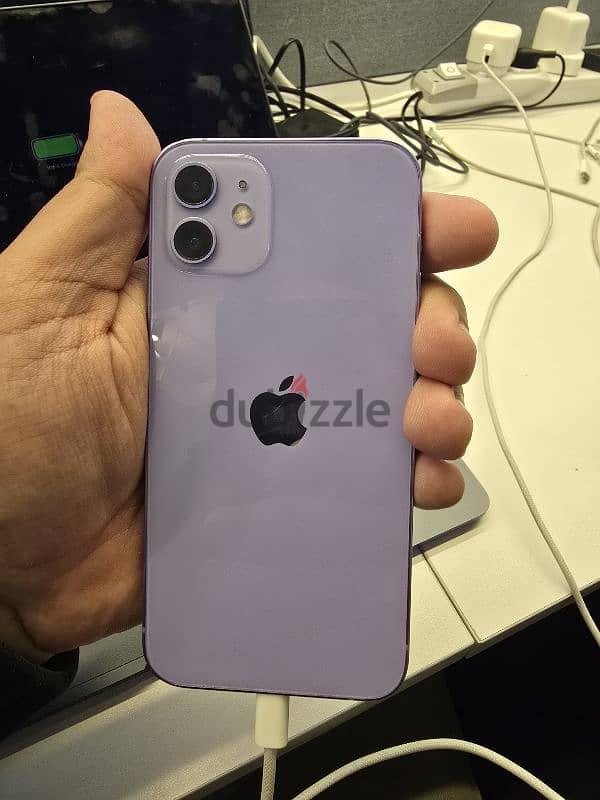 Iphone 12 purple with box | ايفون ١٢ بنفسجي بالعلبة 5