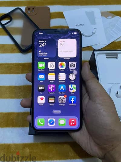 iphone 11 pro max 256g معفي من الضرايب بحاله ممتازه