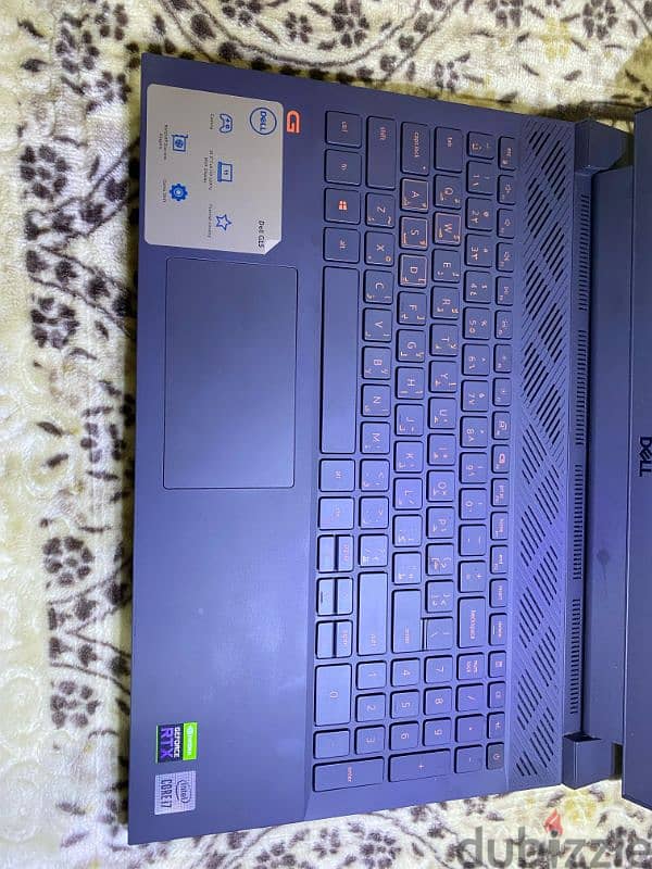 Dell G15 5510 i7 10870H RTX 3050 4GB حالة الزيرو 7