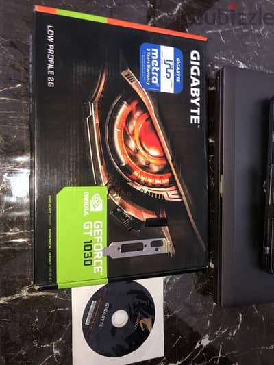 Nvidia Gigabyte GT 1030 low profile Graphics card (gpu) كرت شاشه