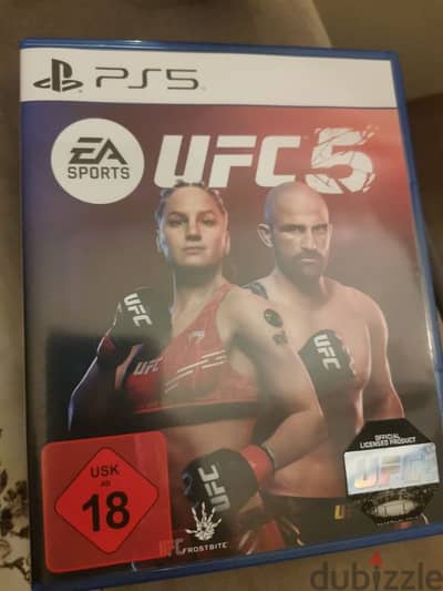 UFC 5 Playstation 5 used like new