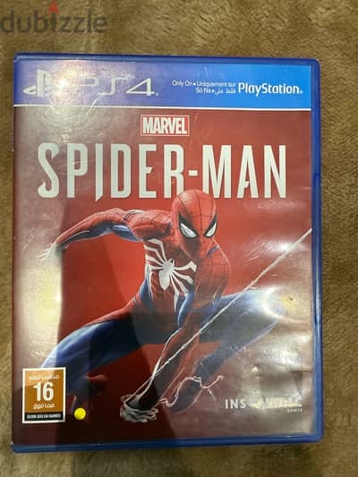 spiderman cd ps4