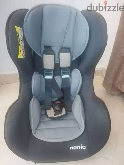 carseat nania stage 1&2 new  كارسيت نانيا  جديد